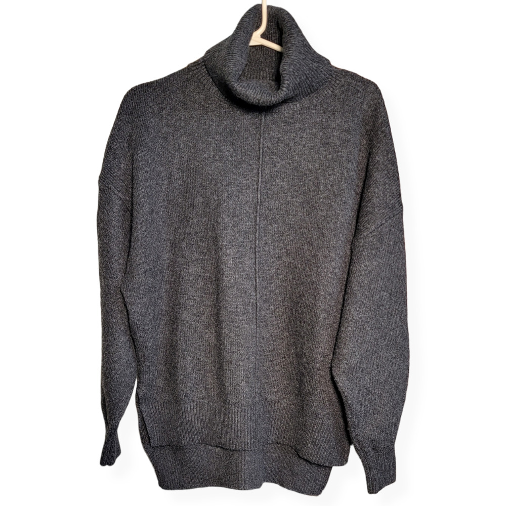 H&M Dark Grey Long sleeve Turtleneck Sweater Size Medium